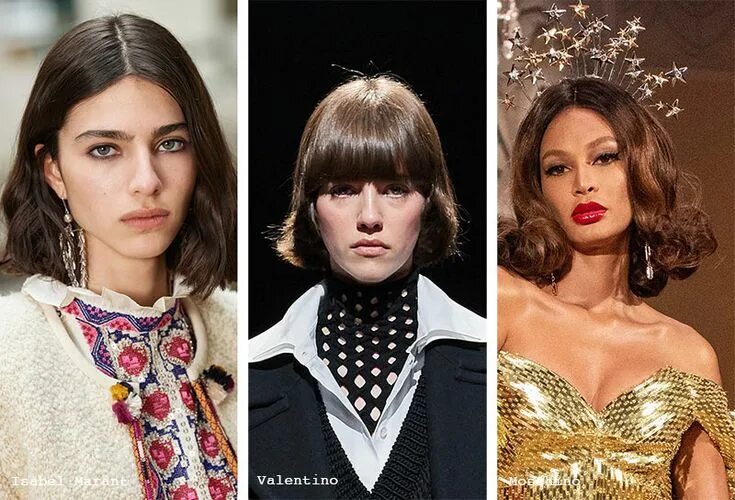 Прическа на длинные волосы 2024 тренд Autumn/winter 2023 hair trends - AW23 catwalk hairstyle ideas, autumn winter - i