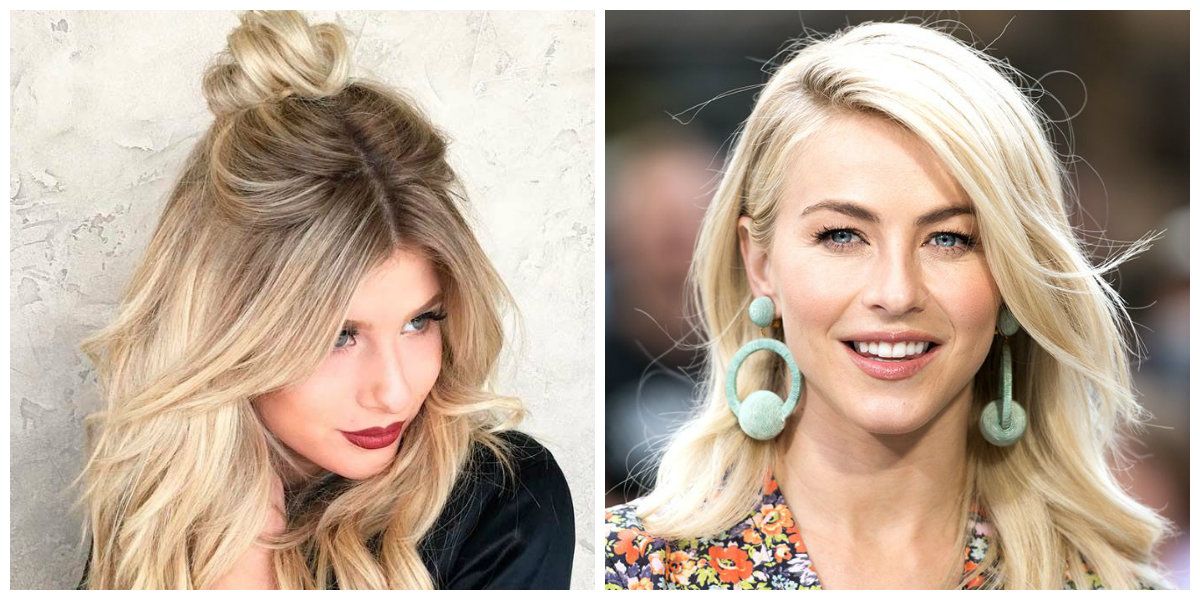 Прическа на длинные волосы 2024 тренд Blonde hair 2019: Top trendy shades and stylish tips for blonde hair color #Blon