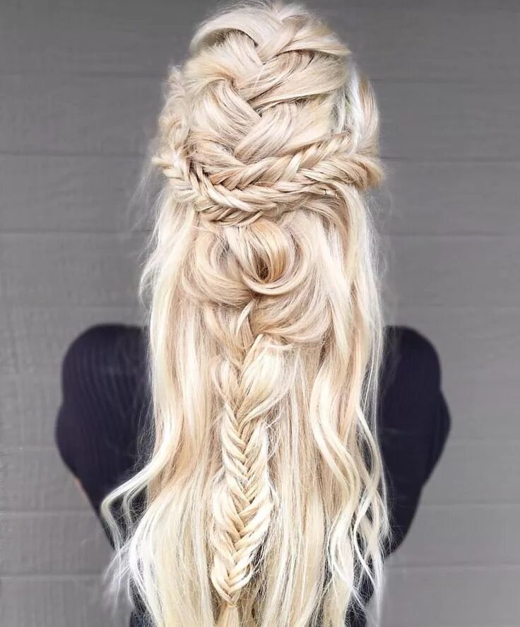 Прическа на длинные волосы блондинка 60 Amazing Khaleesi Game of Thrones Hairstyle Ideas that You Must Try https://fa