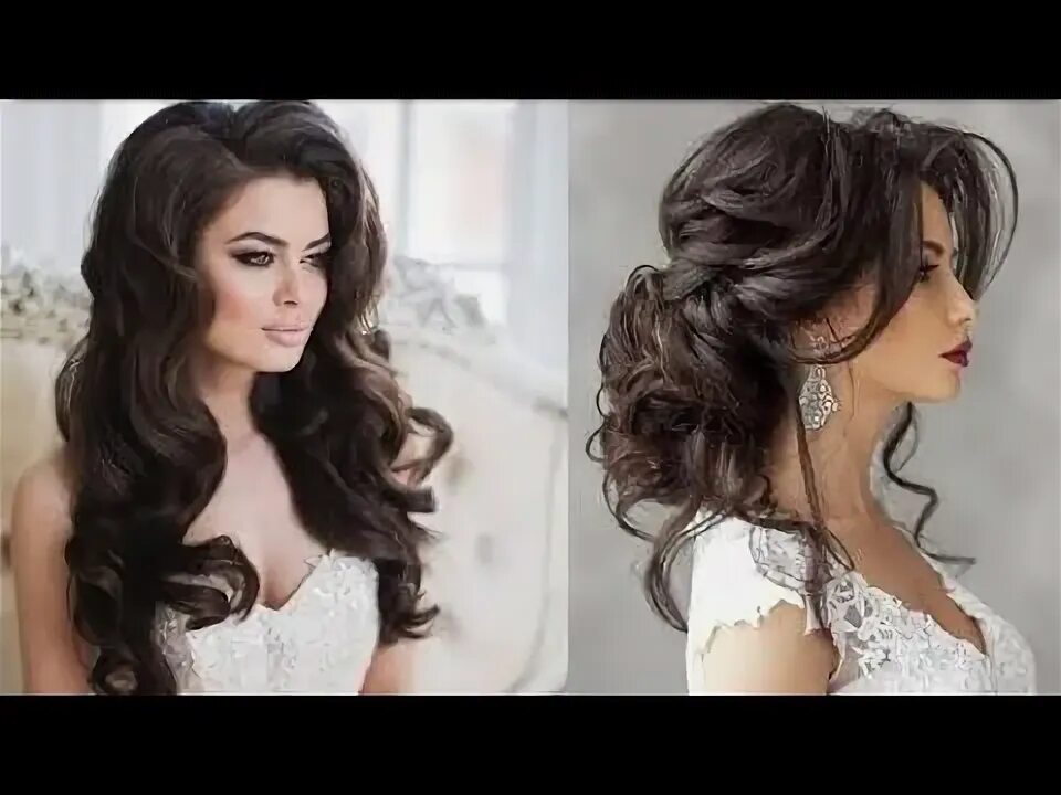 Прическа на длинные волосы локоны свадьба Top Amazing Hairstyles Tutorials Compilation 2018 - YouTube