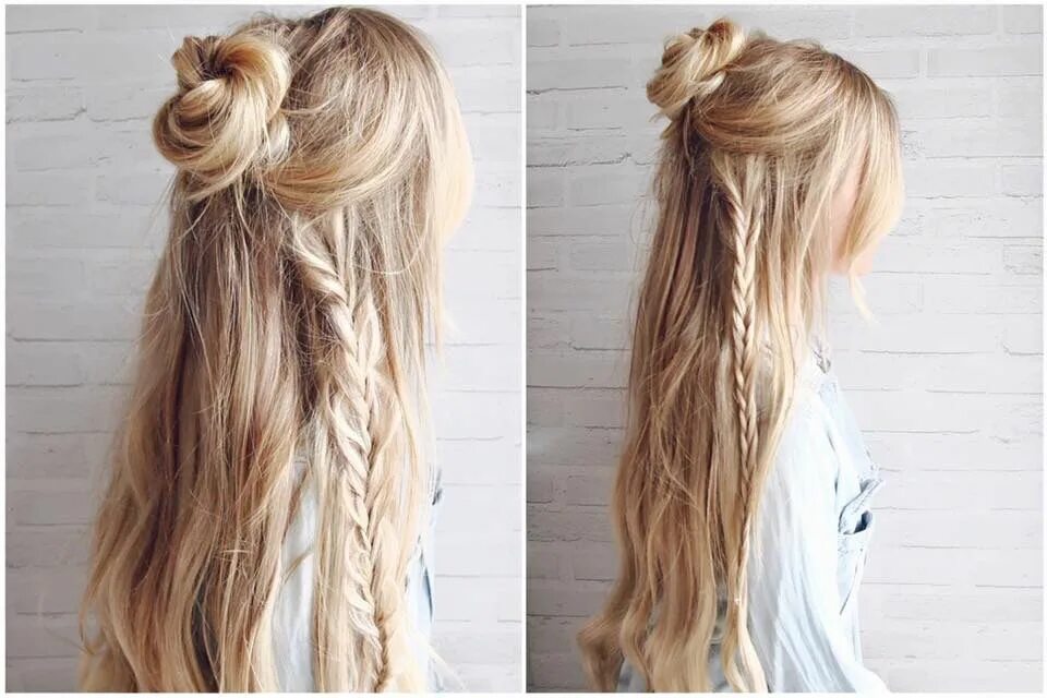 Прическа на длинные волосы на прогулку Holiday hair! Hair, Holiday hairstyles, Hair inspiration