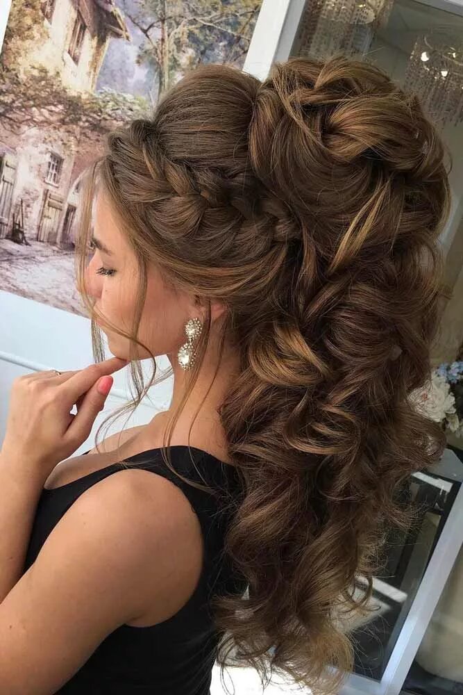 Прическа на длинные волосы на торжество девушке Dreamy Wedding Hairstyles Ideas To Look Your Best On The Big Day Long hair style