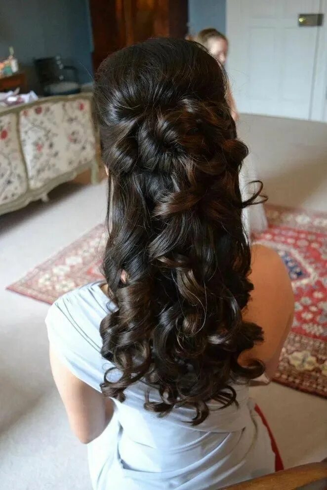 Прическа на длинные волосы на торжество девушке Top 20 hair style trending in the world 9 Long hair updo, Prom hairstyles for lo