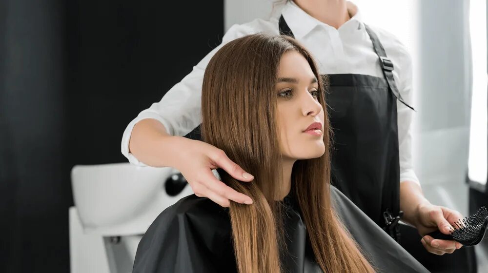 Прическа на длинные волосы парикмахерская How to Start a Hair Salon Business Hair salon business, Celebrity hair salon, Ha