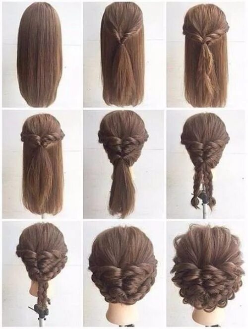 Прическа на длинные волосы по этапно Medium Hair Don't Care Sassy Braids for Shoulder Length Locks ... Shoulder hair,