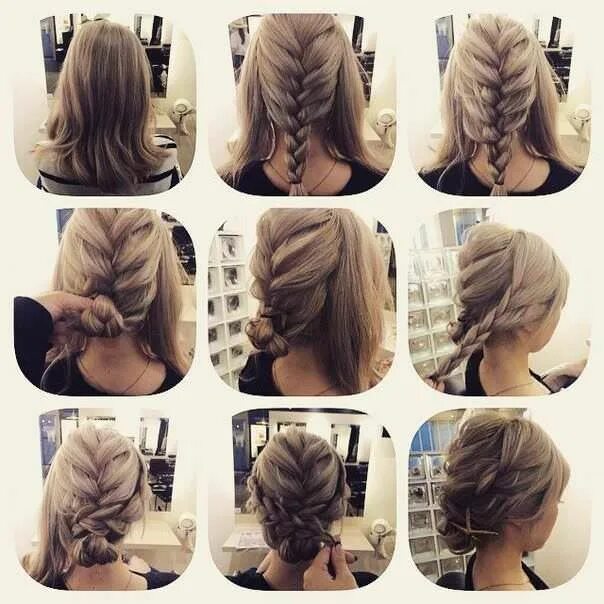 Прическа на длинные волосы по этапно Braid Hairstyle for Shoulder Length Hair Hairstyle, Hair lengths, Long hair styl