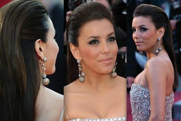 Прическа на длинные волосы сбоку Eva Longoria Wedding hairstyles photos, Wedding hairstyles for long hair, Weddin