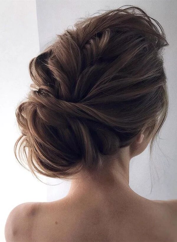 Прическа на длинные волосы собранная сзади ❤ 12 So Pretty Updo Wedding Hairstyles from TonyaPushkareva - Emma Loves Wedding