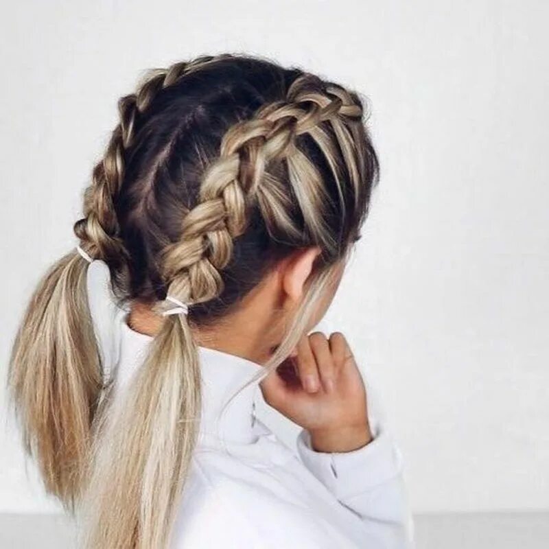 Прическа на длинные волосы в школу косички 45 Really Beautiful French Braids Hairstyle Ideas ThriveNaija Braids for short h