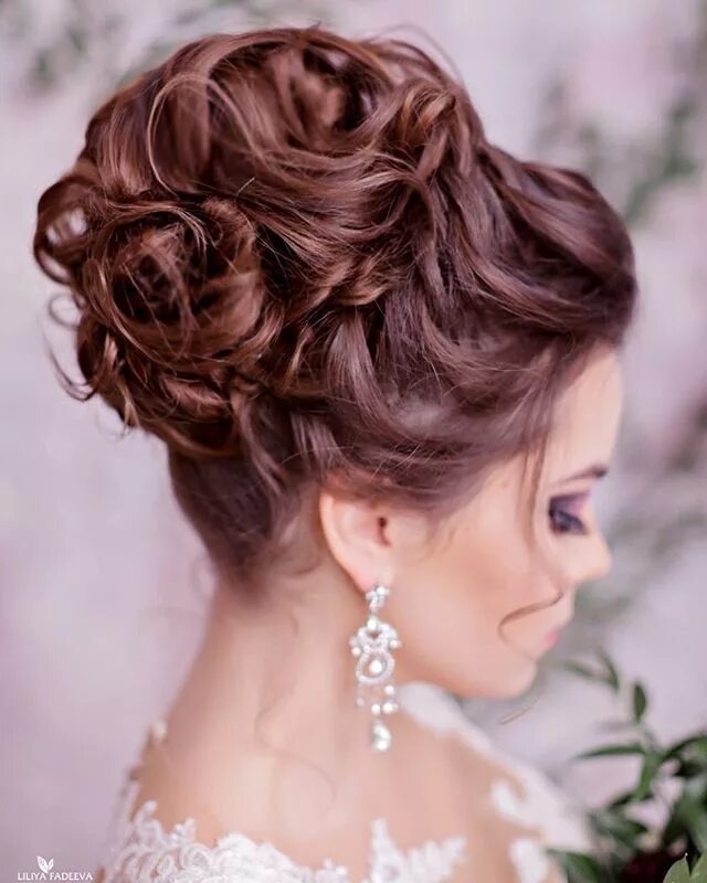 Прическа на длинные волосы вечерняя на торжество Instagram photo by ⭐ WEBSALON WEDDING ⭐ * May 2, 2016 at 3:49pm UTC Wedding hair