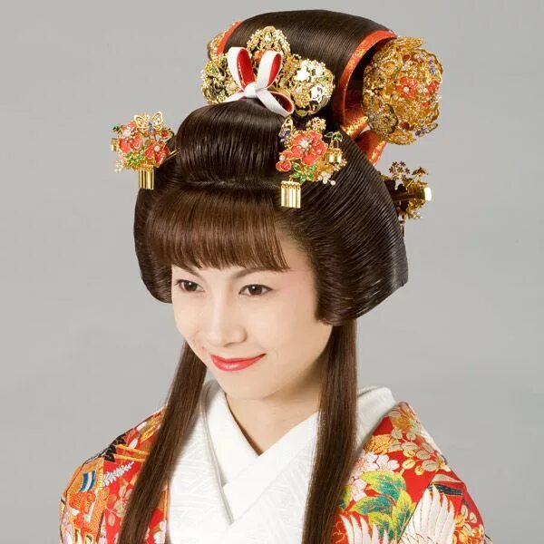 Прическа на длинные волосы японские Japan, Edo Era, Fukiwa Hairstyle Japanese hairstyle, Japanese hairstyle traditio