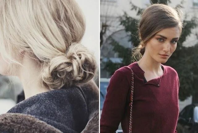 Прическа на длинные волосы закрытые уши Time for loose Chignon du cou - TrendSurvivor Loose chignon, Hair styles, Chigno