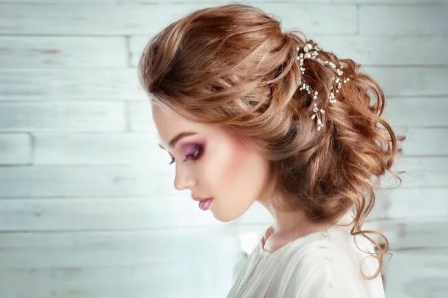 Прическа на фотосессию 30 modèles de boutons de mariée qui inspireront chaque mariée Coiffure mariée, C