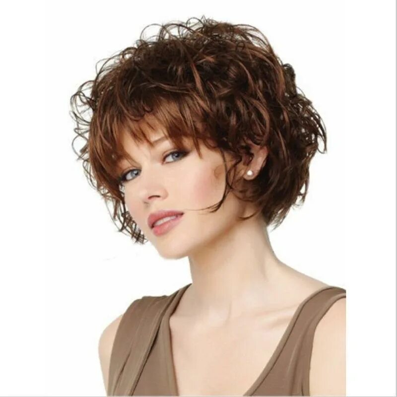 60 Most Delightful Short Wavy Hairstyles for 2024 Curly pixie hairstyles, Short 