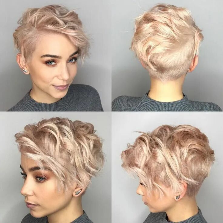 Прическа на короткие волосы модная 2024 50 Fresh Pixie Haircuts with Bangs Ideas for 2024 Estilos de cabello corto, Esti