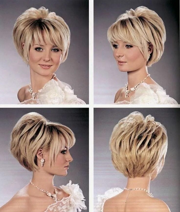 Прическа на короткие волосы на праздник gorgeously short haircutting ideas Short hair wigs, Short hair styles, Short hai