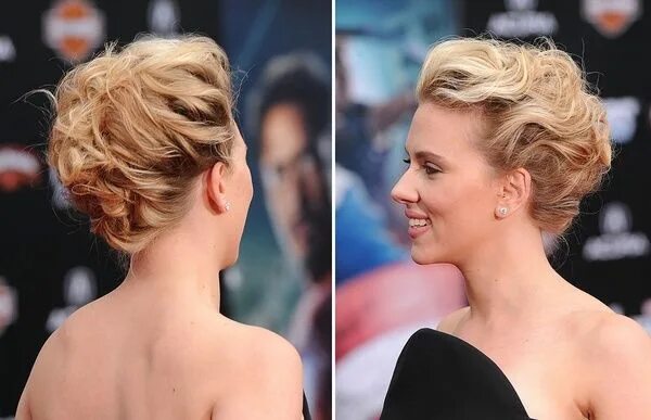 Прическа на короткие волосы поднимать Short wedding updo Short hair updo, Hairdos for short hair, Long hair updo