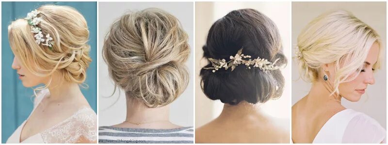 Прическа на короткие волосы собранные сзади 10 Best Wedding Hairstyles That Will Leave a Lasting Impression