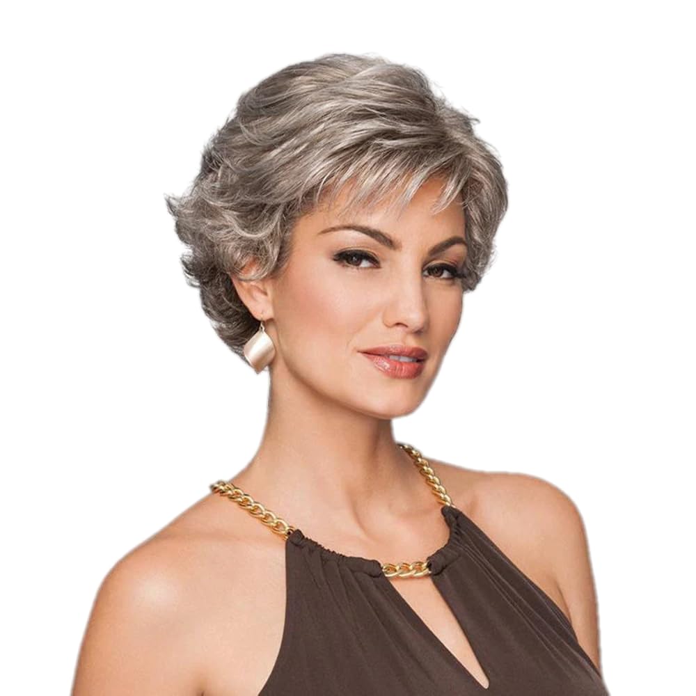 Прическа на короткие волосы взрослой женщине Vintage Eva Gabor Top Hair Piece Naturelle Top Sellers xn--h1aahyg1df.xn--p1ai