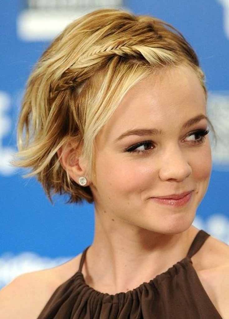 Прическа на короткие жидкие 10 Most Beautiful Short Hairstyles To Make You Try : Celebrity Hairstyles Celebr