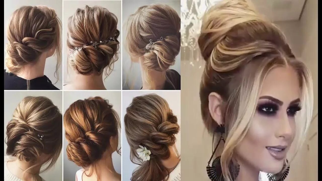 Прическа на корпоратив на средние Hairstyle For A Party Girls hairstyles easy, Party hairstyles for long hair, Par