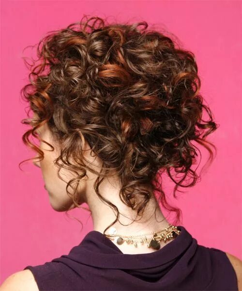 Прическа на кудрявые волосы длины Curly Hair Updo Pictures Formal Updo Long Curly Hairstyle - - 7743 TheHairStyler