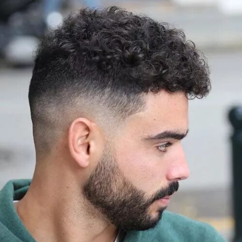 Прическа на кудрявые волосы мужские короткие 59 Short Hairstyles For Men with Beards: Modern and Classic Looks Thin hair men,