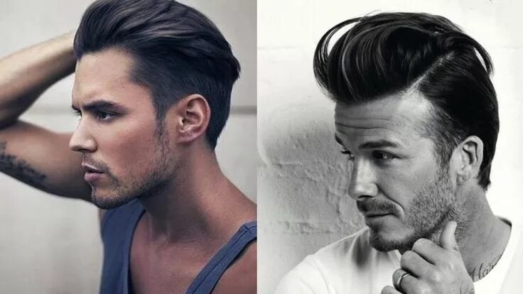 Прическа на лево мужская Hairstylle,Undercut Hairstyle ,David bekham Mens hairstyles, Mens hairstyles und