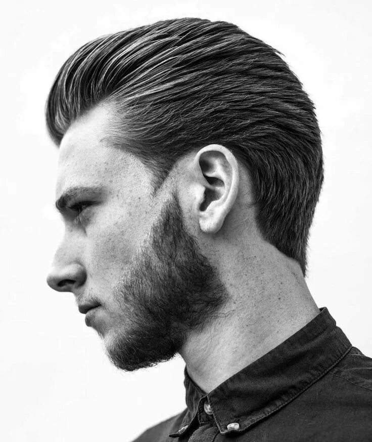 Прическа на лево мужская 40 Slicked Back Hairstyles: A Classy Style Made Simple + Guide Mens slicked back