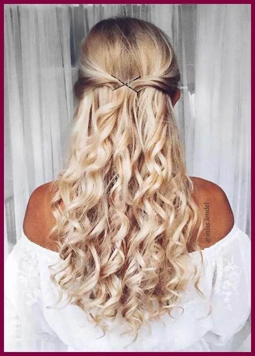 Прическа на накрученные волосы средней длины 51 Chic Long Curly Hairstyles: How to Style Curly Hair - Glowsly Great Frisuren 