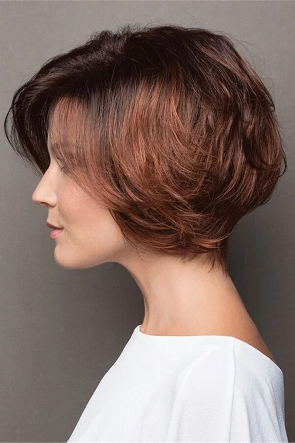 Прическа на ножке женская фото Short Bob Hairstyle Wavy Synthetic Hair Women Wigs.#wigs# Bob Hairstyle# fashion