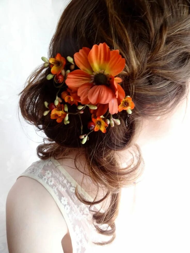 Прическа на осенний бал в школу This item is unavailable Etsy Fall wedding hairstyles, Fall wedding hair pieces,