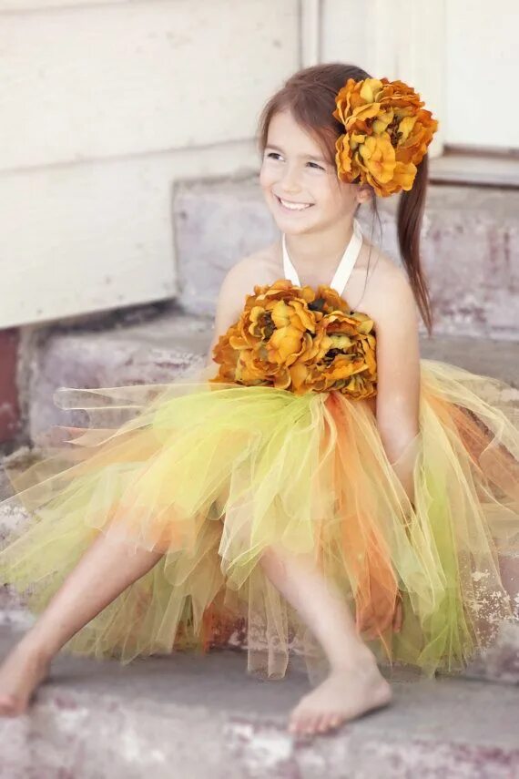 Прическа на осенний утренник для девочек Autumn Tutu Dress. Thanksgiving Tutu Dress. by babybebeautiful, $45.00 Autumn ha