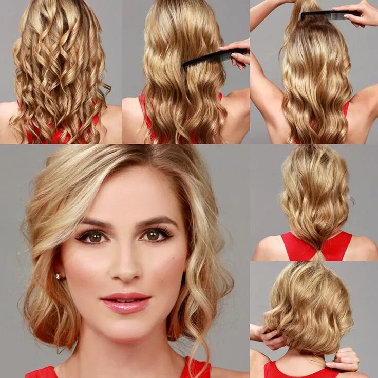 Прическа на праздник своими руками Lulus How-To: Faux Bob Hair Tutorial - Lulus.com Fashion Blog Gatsby hairstyles 