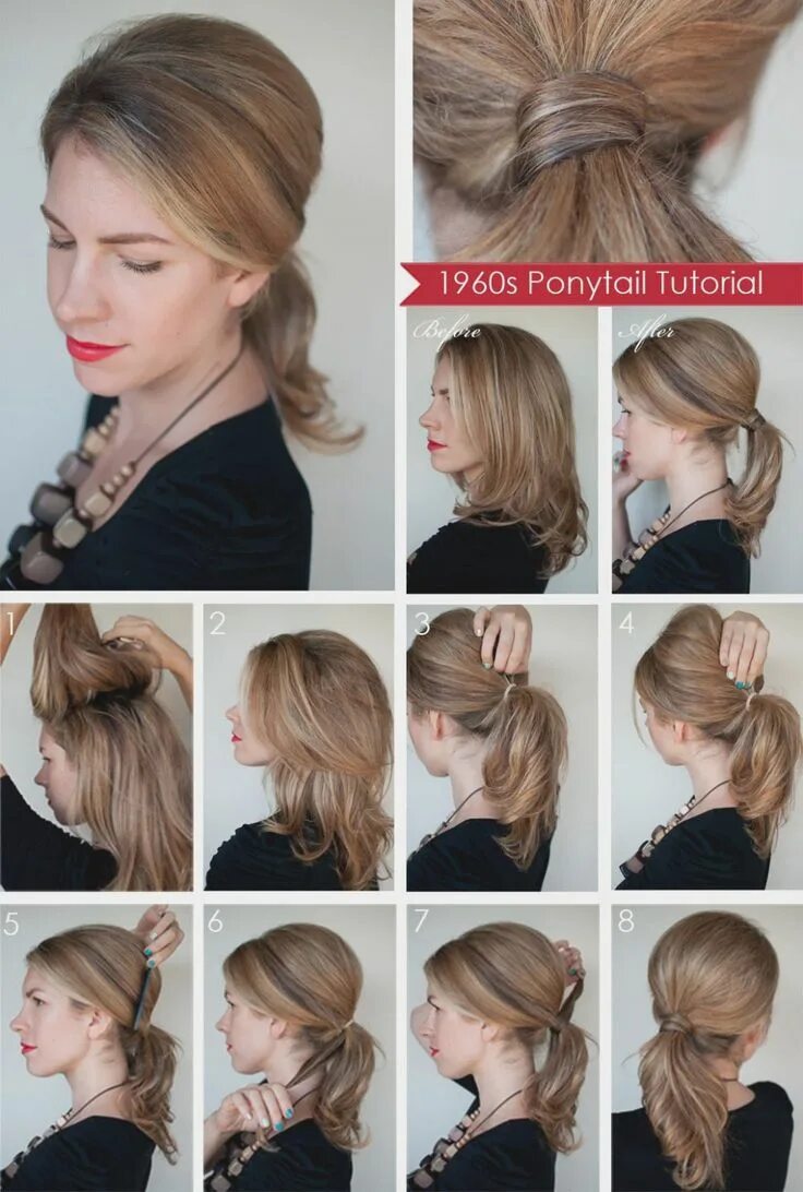 Прическа на работу на средние 28 Unique 1960s Hairstyles for Short Hair Check more at https://shorthairstyles.