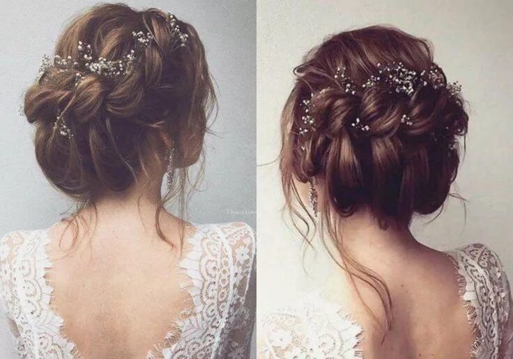 Прическа на роспись на средние волосы Best Enchanting Wedding Hair Ideas For Brides 2018 #uniqueweddinghairstyles Eleg