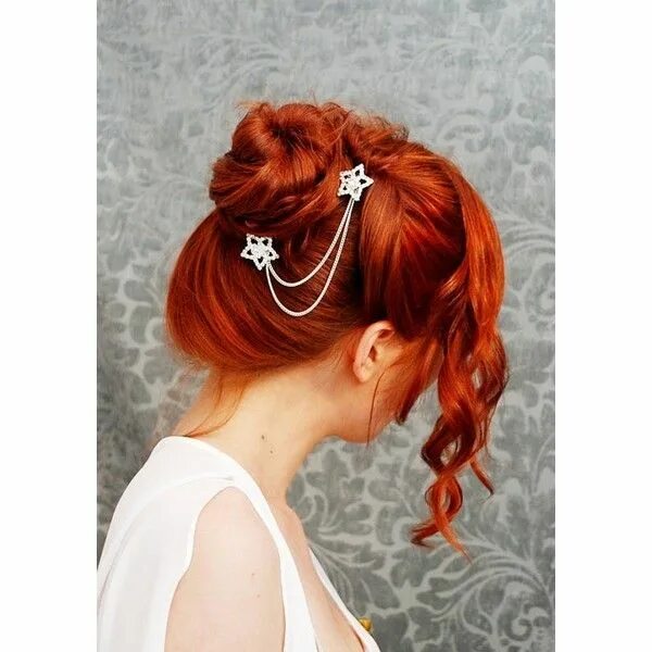 Прическа на рыжие волосы RED via Polyvore Long hair styles, Ginger hair, Pretty hairstyles