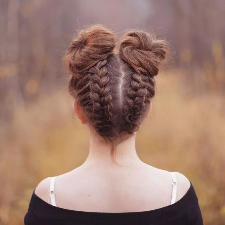 Прическа на средние волосы 6 класс Новости Braids for short hair, Braided hairstyles, Box braids hairstyles