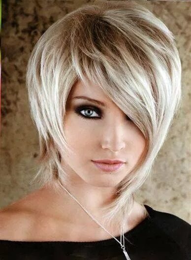 Прическа на средние волосы ассиметричная Pin on HAIRCUTS Edgy hair, Short hairstyles for thick hair, Edgy haircuts