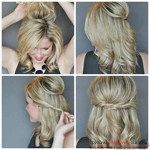 Peinado sencillo para cabello corto Chignon hair, Updo hairstyles tutorials, Hai