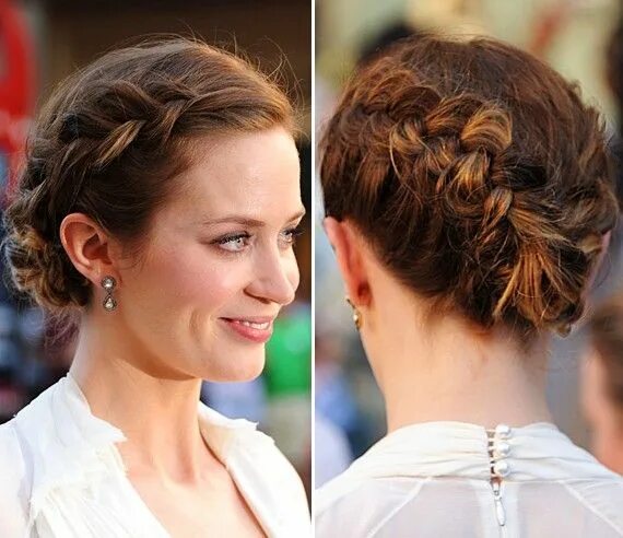 Прическа на средние волосы очень редкие Twist Braid - Hairstyles Weekly Braided hairstyles updo, Bridesmaid hair, Twist 