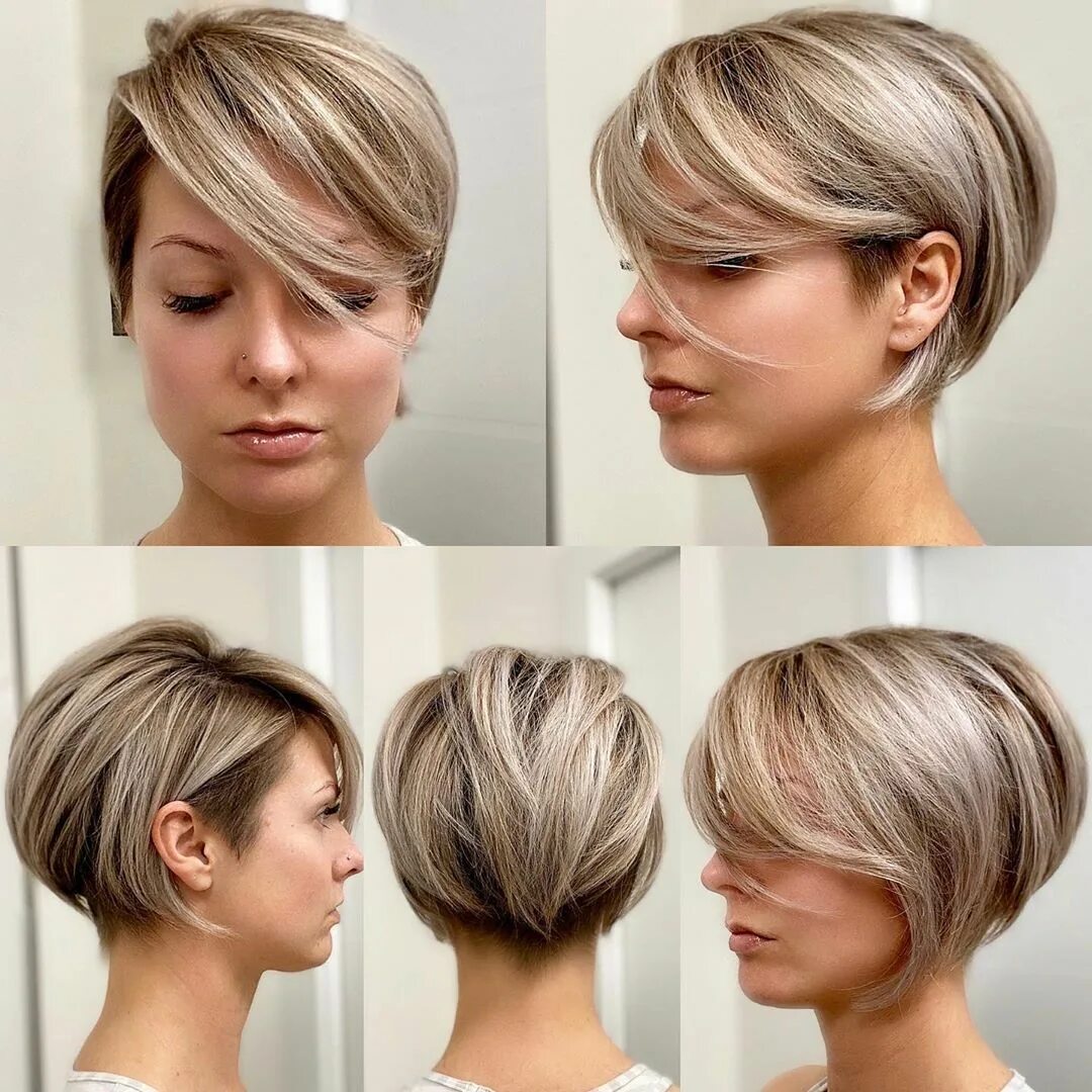 Прическа на средние волосы пикси боб 50 Best Layered Haircuts and Hairstyles for 2024 - Hair Adviser Tagli di capelli