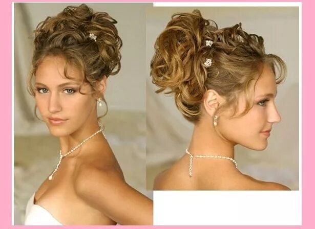 Прическа на средние волосы разная Resultado de imagem para modelos de penteados Wedding hairstyles for medium hair