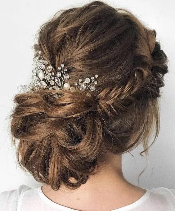 Прическа на средние волосы выпускной 11 Draping Diy hairstyles, Cool braid hairstyles, Wedding hairstyles updo