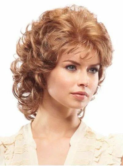 Прическа на средние вьющиеся волосы женская Bella Monofilament Wig Curly hair photos, Hair pieces, Hair photo