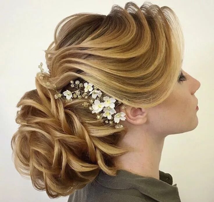 Прическа на сунат для женщины Pin on Balayage Evening hairstyles, Wedding hairstyles for long hair, Competitio