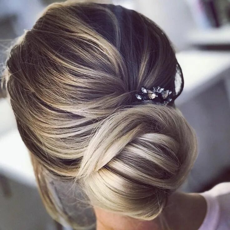 Прическа на свадьбу 2024 подруге Beautiful wedding updo hairstyles, bridal hairstyle #weddinghair #hairstyles #up