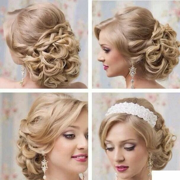 Прическа на свадьбу 45 лет The Wedding Party Wedding hairstyles, Bridal hair, Hair styles