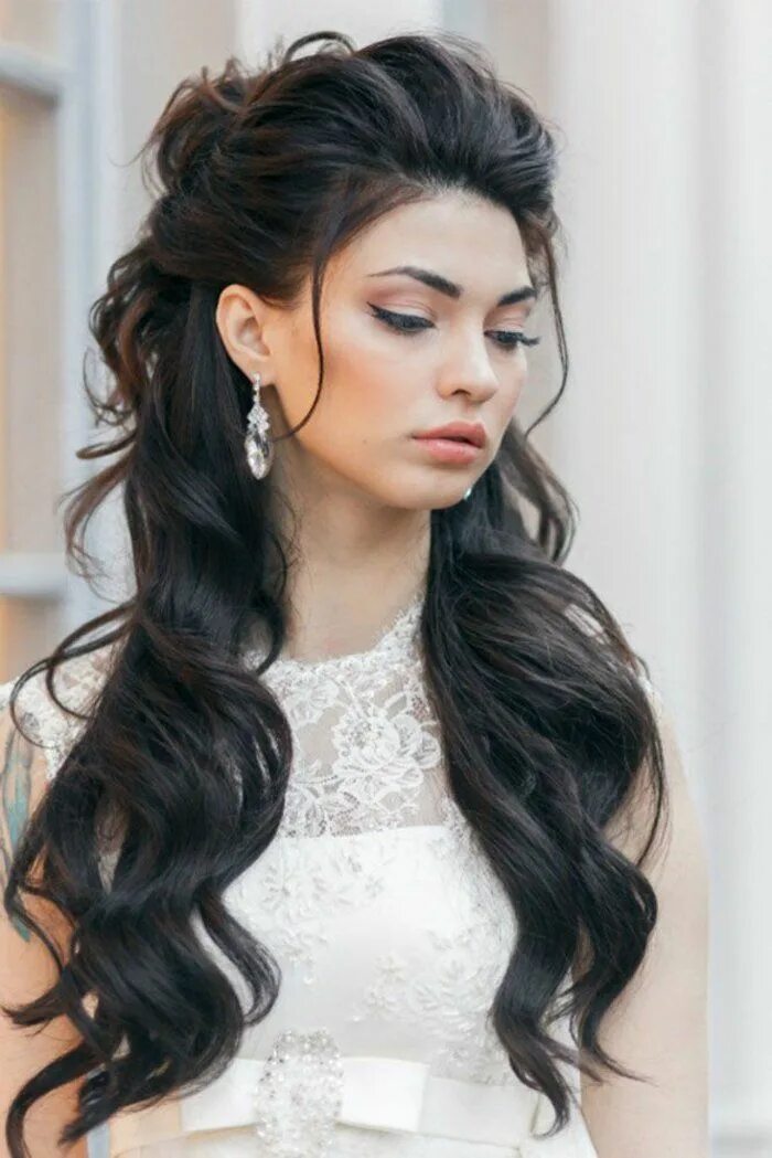 33 Wedding Hairstyles You Will Absolutely Love Long hair styles, Hair styles, We