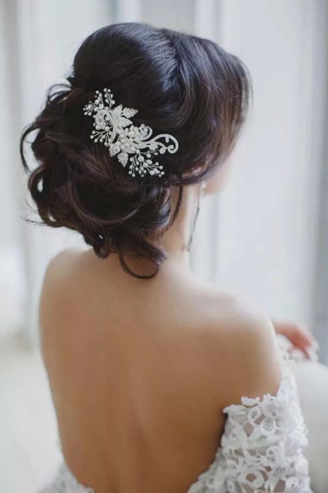 Прическа на свадьбу для невесты 30 Amazing Wedding Hairstyles with Headpiece Penteado noiva, Penteado noiva pres